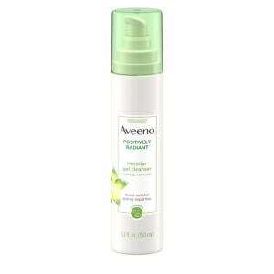 Aveeno Positively Radiant Micellar Gel Facial Cleanser