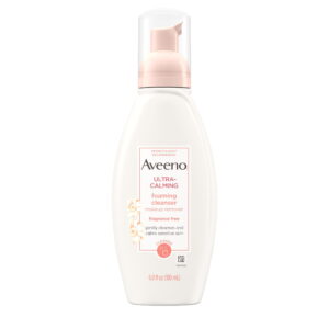 Aveeno Ultra-Calming Foaming Cleanser for Dry Sensitive Skin
