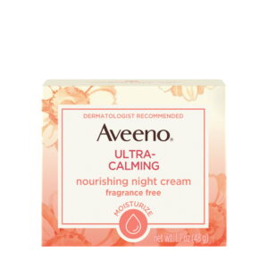 Aveeno Ultra-Calming Nourishing Night Cream for Sensitive Skin