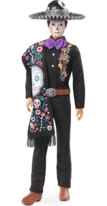 Barbie 2021 Dia De Muertos 2021 Ken Doll (12-in) Wearing Embroidered Shirt & Serape