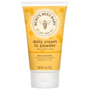 Burt's Bees Baby 2-in-1 Diaper Cream and Powder with Shea Butter
