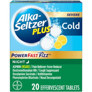 Alka-Seltzer Plus Severe Night Cold Medicine